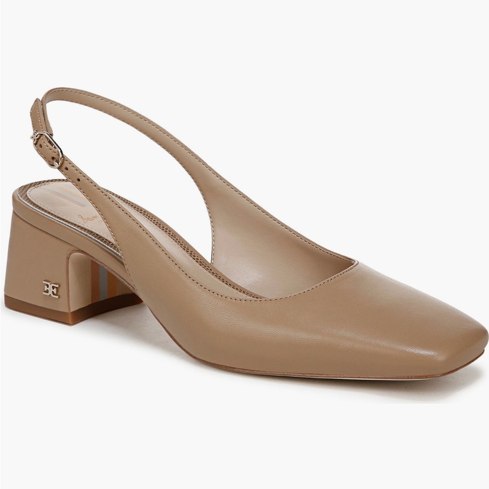 NWOT Sam Edelman Terra Slingback Pump - Block Heel - Size 7.5